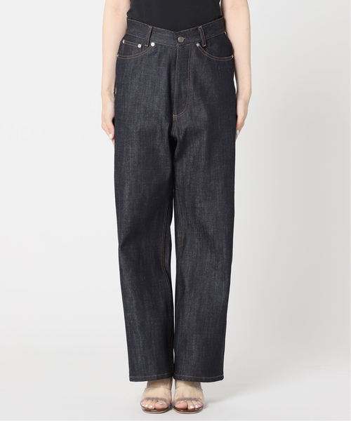 plage（プラージュ）の「《追加》【AVN /エーヴィーエヌ】SP WIDE デニム2◆（デニムパンツ・レディース・ネイビー・24/25/26）」の20枚目の写真