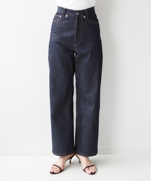 plage（プラージュ）の「《追加》【AVN /エーヴィーエヌ】SP WIDE デニム2◆（デニムパンツ・レディース・ネイビー・24/25/26）」の16枚目の写真