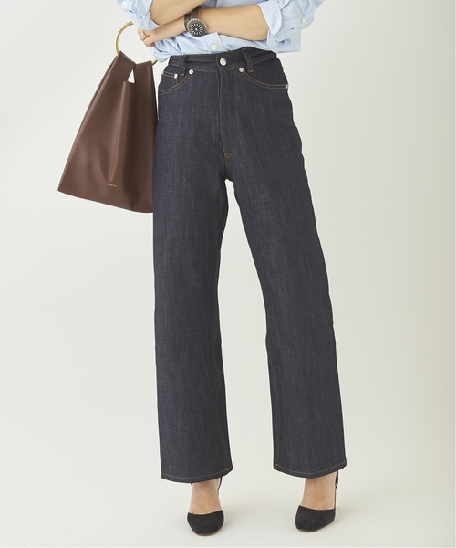 plage（プラージュ）の「《追加》【AVN /エーヴィーエヌ】SP WIDE デニム2◆（デニムパンツ・レディース・ネイビー・24/25/26）」の14枚目の写真