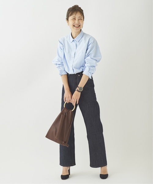 plage（プラージュ）の「《追加》【AVN /エーヴィーエヌ】SP WIDE デニム2◆（デニムパンツ・レディース・ネイビー・24/25/26）」の13枚目の写真