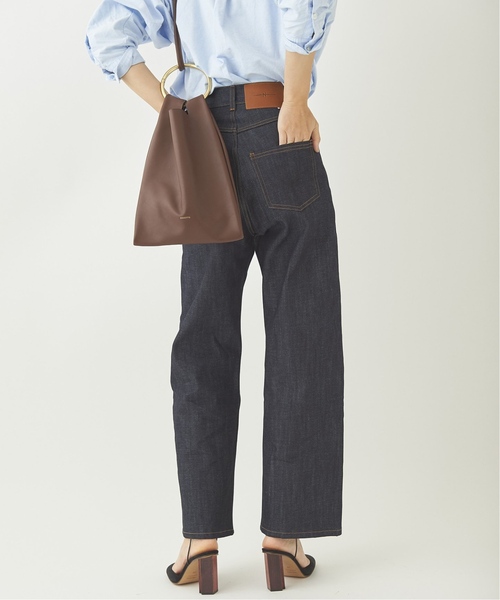 plage（プラージュ）の「《追加》【AVN /エーヴィーエヌ】SP WIDE デニム2◆（デニムパンツ・レディース・ネイビー・24/25/26）」の9枚目の写真