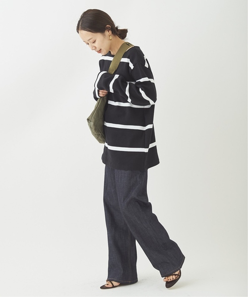 plage（プラージュ）の「《追加》【AVN /エーヴィーエヌ】SP WIDE デニム2◆（デニムパンツ・レディース・ネイビー・24/25/26）」の6枚目の写真