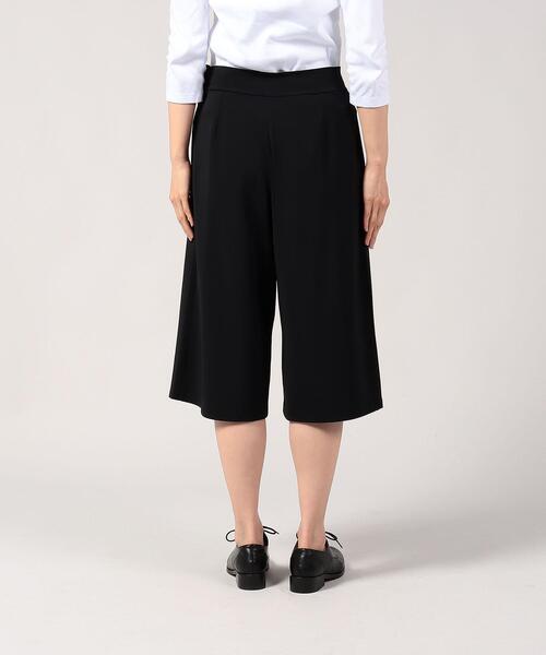 agnes b.（アニエスベー）の「JX74 PANTALON メタルボタンキュロットパンツ（その他パンツ・レディース・ブラック・3/2/1）」の2枚目の写真