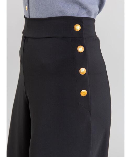 agnes b.（アニエスベー）の「JX74 PANTALON メタルボタンキュロットパンツ（その他パンツ・レディース・ブラック・3/2/1）」の9枚目の写真