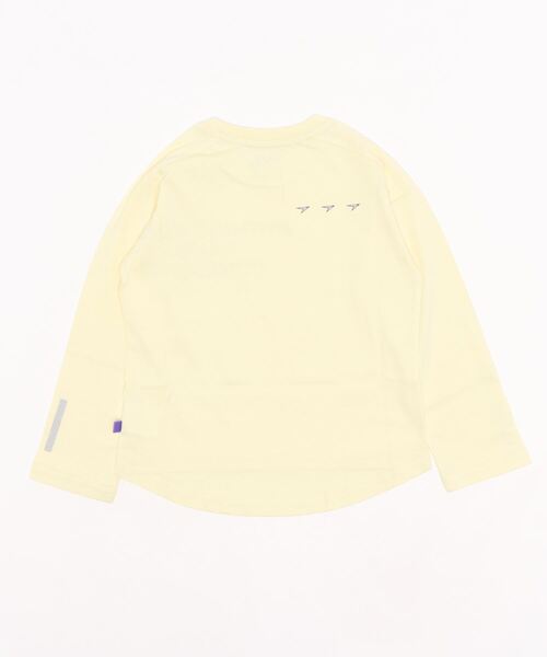 瞬足（シュンソク）の「瞬足/キッズ/アームスウィングロングスリーブTシャツ/SSA1050（Tシャツ/カットソー・キッズ・ホワイト/ブラック/パープル/オレンジ・S/M/L/XL）」の18枚目の写真