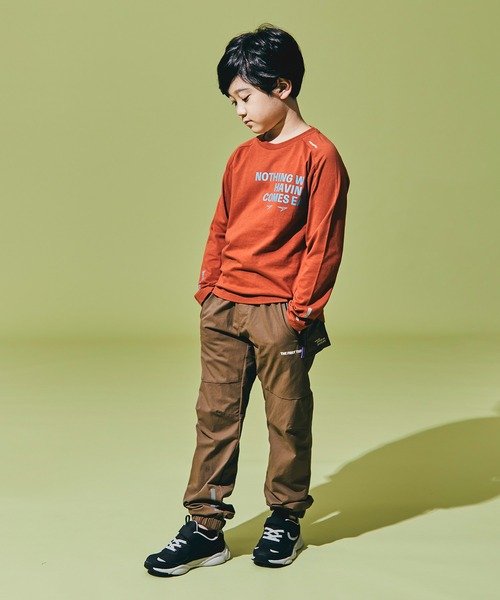 瞬足（シュンソク）の「瞬足/キッズ/アームスウィングロングスリーブTシャツ/SSA1050（Tシャツ/カットソー・キッズ・ホワイト/ブラック/パープル/オレンジ・S/M/L/XL）」の8枚目の写真