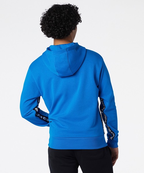 NEW BALANCE(ニューバランス)の「NB Essentials ID スウェットフーディー(パーカー・メンズ・ブルー/ブラック/イエロー・SMALL/X-LARGE/LARGE/XX-LARGE/MEDIUM)」の11枚目の写真
