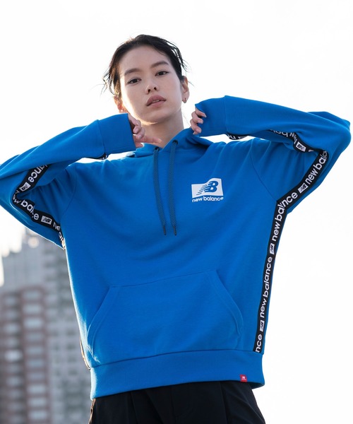 NEW BALANCE(ニューバランス)の「NB Essentials ID スウェットフーディー(パーカー・メンズ・ブルー/ブラック/イエロー・SMALL/X-LARGE/LARGE/XX-LARGE/MEDIUM)」の20枚目の写真