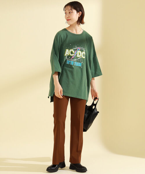 Ray BEAMS（レイビームス）の「Ray BEAMS / レザー ショッパー バッグ（トートバッグ・レディース・オフホワイト/ブラック・ONE SIZE）」の4枚目の写真