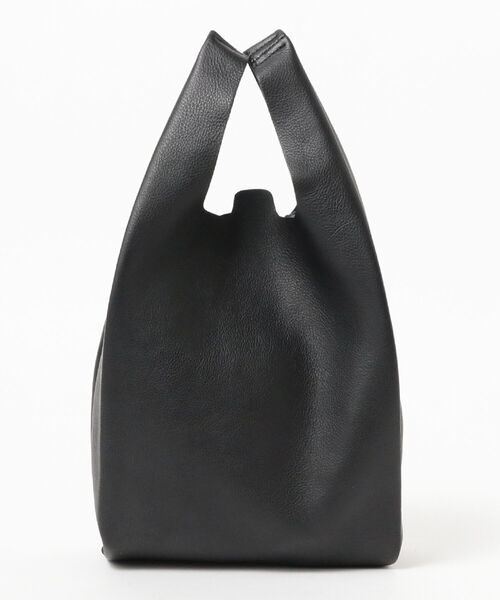 Ray BEAMS（レイビームス）の「Ray BEAMS / レザー ショッパー バッグ（トートバッグ・レディース・オフホワイト/ブラック・ONE SIZE）」の12枚目の写真