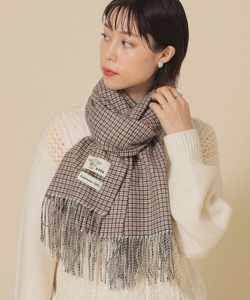 Ray BEAMS（レイビームス）の「beee / チェック ストール（ストール/ショール・レディース・その他/その他1・ONE SIZE）」の2枚目の写真
