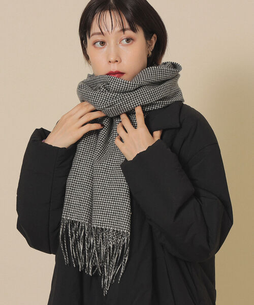 Ray BEAMS（レイビームス）の「beee / チェック ストール（ストール/ショール・レディース・その他/その他1・ONE SIZE）」の3枚目の写真