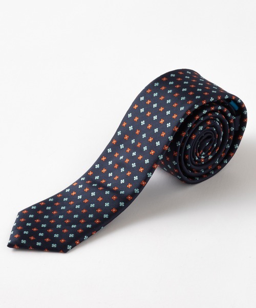 Quit Running（クイトランニング）の「イージーケア 洗えるネクタイ 花柄 & フローラルデザイン スリム ナロータイ（ネクタイ・メンズ・ライトピンク/コーラルピンク/フューシャピンク/ピンク/ホワイト×グリーン/グリーン×オレンジ/ライトオリーブ/グリーン系その他/ブロンズ/シルバー/ロイヤルブルー/シルバー系その他/ホワイト×ブルー/クリアブルー/ホワイト系その他/ダークブルー/ライトグレー/ネイビー系2/ネイビー系3/ネイビー系4/ネイビー系5/ブルー系その他/ブラック/グレー系その他/ネイビー系1・FREE）」の16枚目の写真