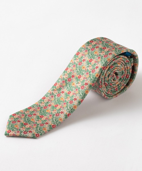 Quit Running（クイトランニング）の「イージーケア 洗えるネクタイ 花柄 & フローラルデザイン スリム ナロータイ（ネクタイ・メンズ・ライトピンク/コーラルピンク/フューシャピンク/ピンク/ホワイト×グリーン/グリーン×オレンジ/ライトオリーブ/グリーン系その他/ブロンズ/シルバー/ロイヤルブルー/シルバー系その他/ホワイト×ブルー/クリアブルー/ホワイト系その他/ダークブルー/ライトグレー/ネイビー系2/ネイビー系3/ネイビー系4/ネイビー系5/ブルー系その他/ブラック/グレー系その他/ネイビー系1・FREE）」の9枚目の写真