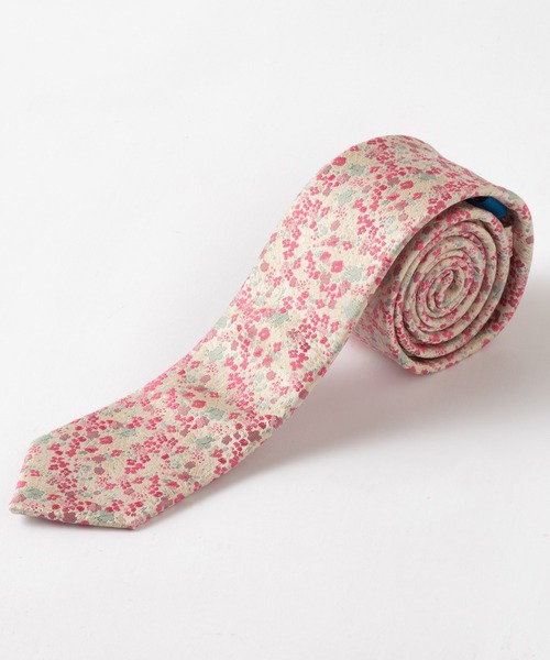 Quit Running（クイトランニング）の「イージーケア 洗えるネクタイ 花柄 & フローラルデザイン スリム ナロータイ（ネクタイ・メンズ・ライトピンク/コーラルピンク/フューシャピンク/ピンク/ホワイト×グリーン/グリーン×オレンジ/ライトオリーブ/グリーン系その他/ブロンズ/シルバー/ロイヤルブルー/シルバー系その他/ホワイト×ブルー/クリアブルー/ホワイト系その他/ダークブルー/ライトグレー/ネイビー系2/ネイビー系3/ネイビー系4/ネイビー系5/ブルー系その他/ブラック/グレー系その他/ネイビー系1・FREE）」の21枚目の写真