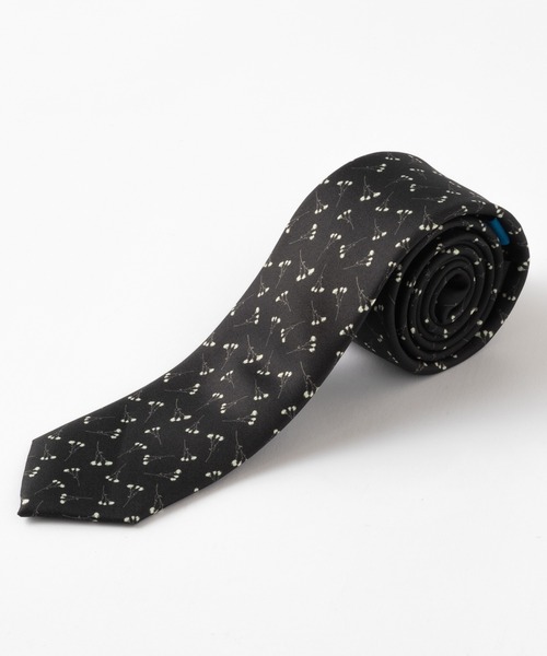 Quit Running（クイトランニング）の「イージーケア 洗えるネクタイ 花柄 & フローラルデザイン スリム ナロータイ（ネクタイ・メンズ・ライトピンク/コーラルピンク/フューシャピンク/ピンク/ホワイト×グリーン/グリーン×オレンジ/ライトオリーブ/グリーン系その他/ブロンズ/シルバー/ロイヤルブルー/シルバー系その他/ホワイト×ブルー/クリアブルー/ホワイト系その他/ダークブルー/ライトグレー/ネイビー系2/ネイビー系3/ネイビー系4/ネイビー系5/ブルー系その他/ブラック/グレー系その他/ネイビー系1・FREE）」の5枚目の写真