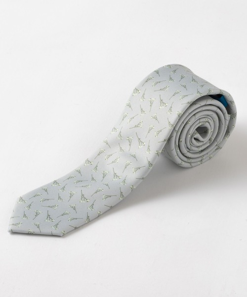 Quit Running（クイトランニング）の「イージーケア 洗えるネクタイ 花柄 & フローラルデザイン スリム ナロータイ（ネクタイ・メンズ・ライトピンク/コーラルピンク/フューシャピンク/ピンク/ホワイト×グリーン/グリーン×オレンジ/ライトオリーブ/グリーン系その他/ブロンズ/シルバー/ロイヤルブルー/シルバー系その他/ホワイト×ブルー/クリアブルー/ホワイト系その他/ダークブルー/ライトグレー/ネイビー系2/ネイビー系3/ネイビー系4/ネイビー系5/ブルー系その他/ブラック/グレー系その他/ネイビー系1・FREE）」の10枚目の写真