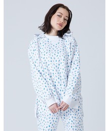 Little sunny bite | Little flower print  hoodie(パーカー)