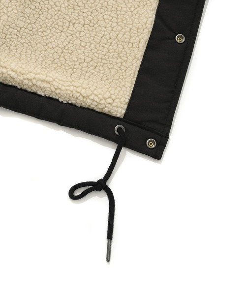 COVERNAT（カバーナット）の「【COVERNAT】BOA COACH JACKET / カバーナット ボア コーチ ジャケット（ブルゾン・メンズ・オリーブ/チャコールグレー/ブラック・SMALL/LARGE/X-LARGE/MEDIUM）」の20枚目の写真