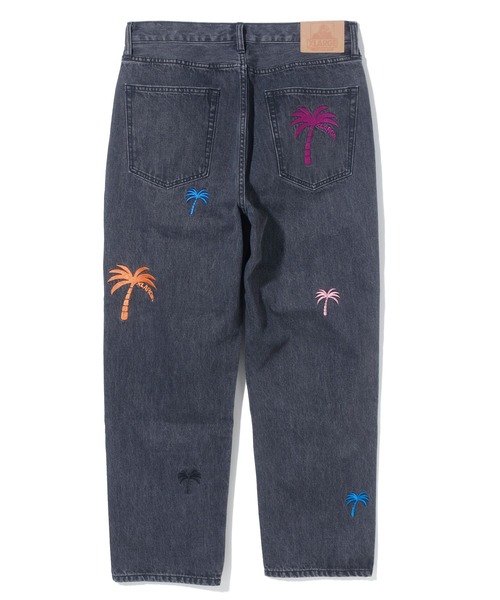 XLARGE（エクストララージ）の「PARM TREE EMBROIDERY DENIM PANTS（デニムパンツ・メンズ・ホワイト/ブラック・32inch/30inch/34inch/36inch）」の15枚目の写真