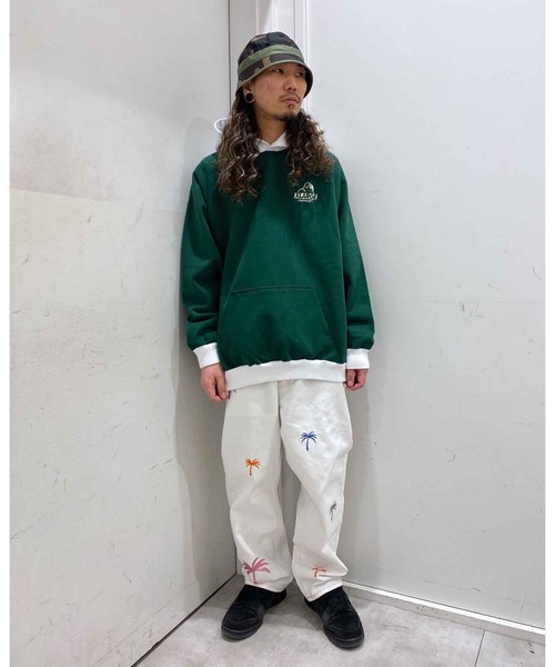 XLARGE（エクストララージ）の「PARM TREE EMBROIDERY DENIM PANTS（デニムパンツ・メンズ・ホワイト/ブラック・32inch/30inch/34inch/36inch）」の20枚目の写真