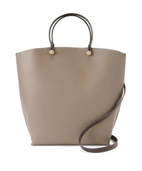 N.(N. Natural Beauty Basic)(エヌエヌナチュラルビューティーベーシック)の「◆サイドカラーリングトートバッグ(トートバッグ・レディース・ベージュ/ブラック/ホワイト/ブラック系その他・フリ-)」の13枚目の写真