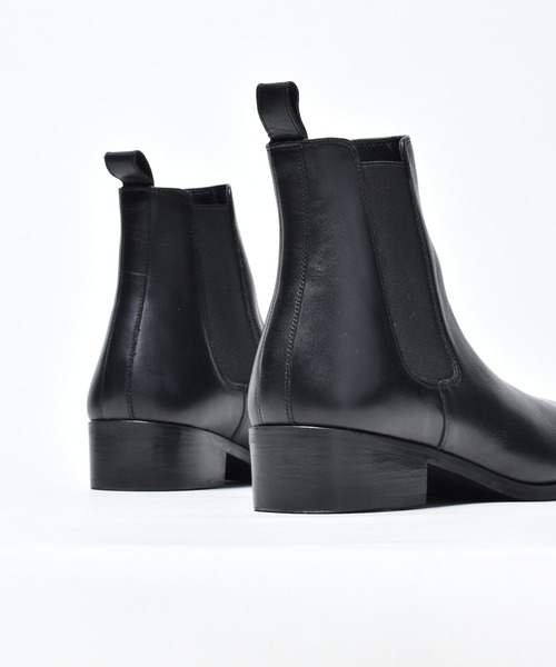 endevice（エンデヴァイス）の「サイドゴア ヒールブーツ / ドレスブーツ（ブーツ・メンズ・ブラック・42/44/40）」の11枚目の写真