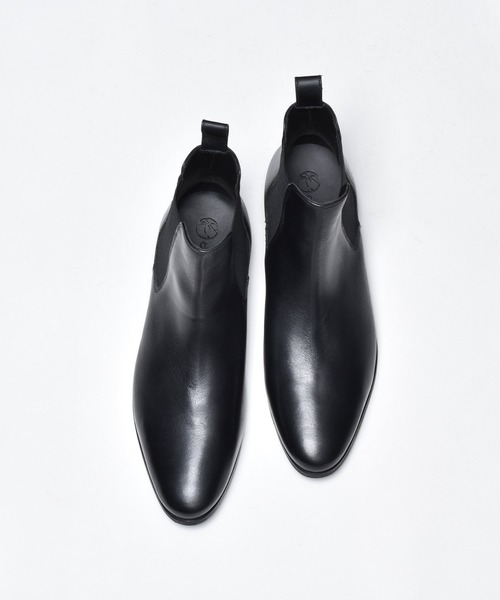 endevice（エンデヴァイス）の「サイドゴア ヒールブーツ / ドレスブーツ（ブーツ・メンズ・ブラック・42/44/40）」の9枚目の写真