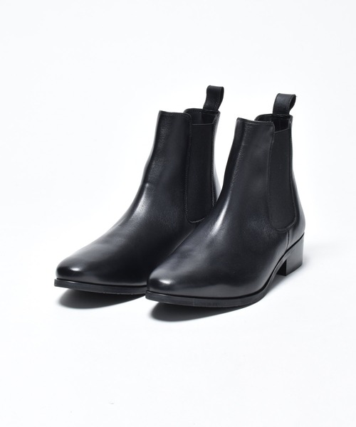 endevice（エンデヴァイス）の「サイドゴア ヒールブーツ / ドレスブーツ（ブーツ・メンズ・ブラック・42/44/40）」の7枚目の写真