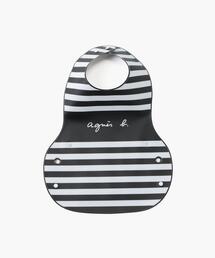agnes b.（アニエスベー）の「KG67 L BAVOIR ベビー ボーダースタイ（スタイ/よだれかけ）」