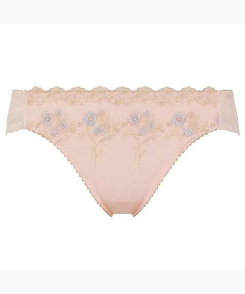 AMOSTYLE BY Triumph（アモスタイルバイトリンプ）の「ワイルドブーケ レギュラーショーツ AMST1370 Hikini JX（ショーツ・レディース・プラム/ライトブルー/ベージュ/ライトグリーン/ネイビー/イエロー・L/M）」の2枚目の写真