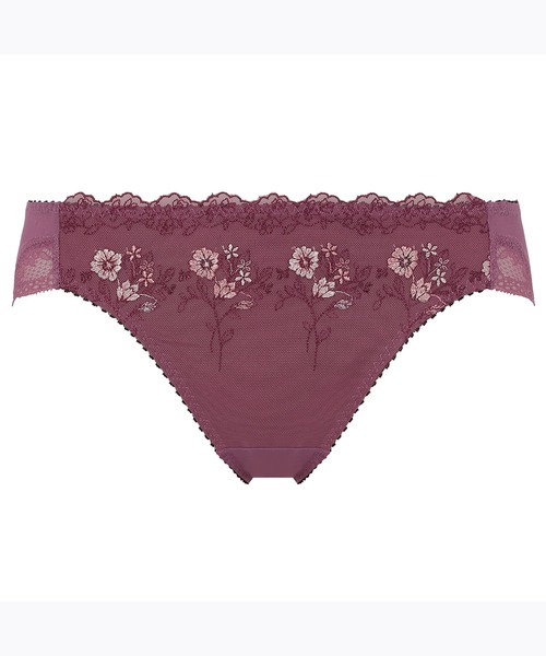 AMOSTYLE BY Triumph（アモスタイルバイトリンプ）の「ワイルドブーケ レギュラーショーツ AMST1370 Hikini JX（ショーツ・レディース・プラム/ライトブルー/ベージュ/ライトグリーン/ネイビー/イエロー・L/M）」の6枚目の写真