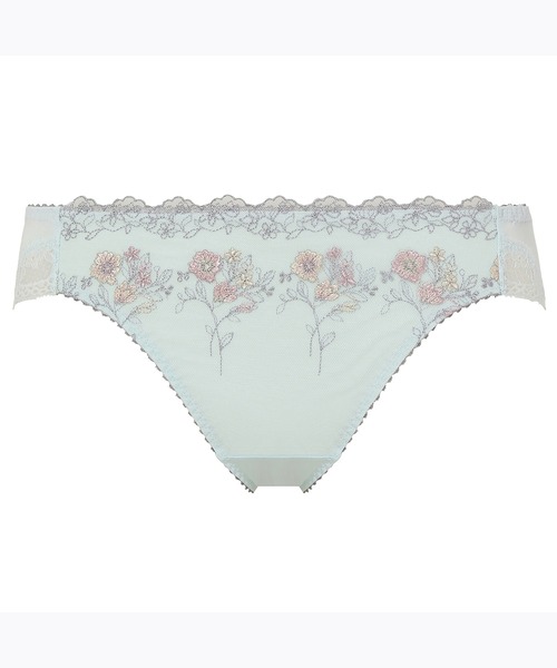 AMOSTYLE BY Triumph（アモスタイルバイトリンプ）の「ワイルドブーケ レギュラーショーツ AMST1370 Hikini JX（ショーツ・レディース・プラム/ライトブルー/ベージュ/ライトグリーン/ネイビー/イエロー・L/M）」の4枚目の写真