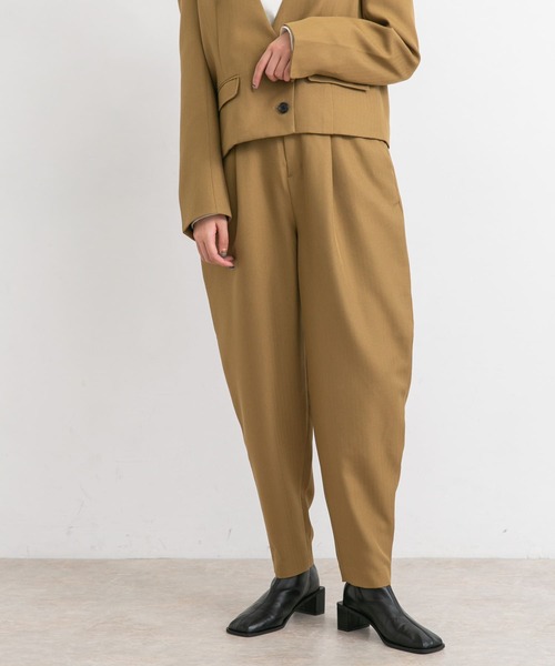 KBF（ケイビーエフ）の「ボンタンパンツ（その他パンツ・レディース・ブラック/キャメル・ONE）」の9枚目の写真