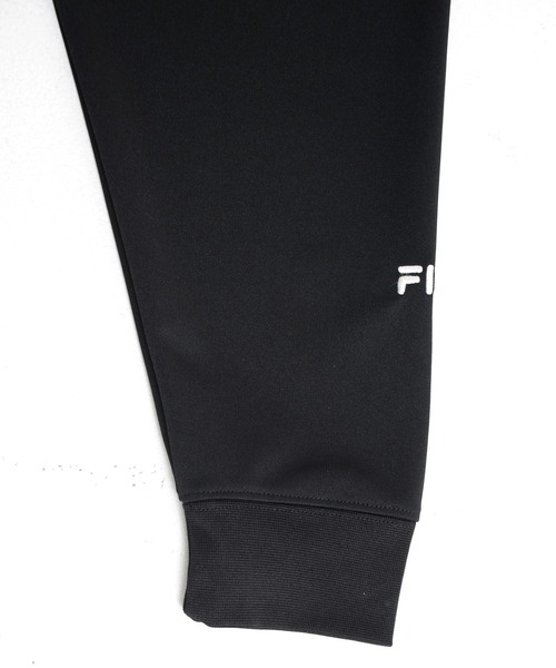 FILA（フィラ）の「【FILA/フィラ】ポンチ素材 ワンポイント ロゴ刺繍 ビックシルエット ドロップショルダー ロンT 長袖Ｔシャツ（Tシャツ/カットソー・メンズ・ブラック/ベージュ/オフホワイト・LL/M/L）」の9枚目の写真