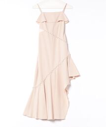 【Estella.K】(IV)Irregular Hem Ruffle Dress