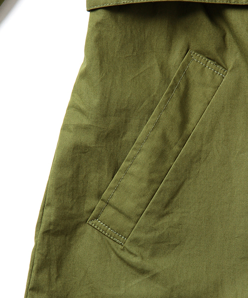 Ray BEAMS（レイビームス）の「Ray BEAMS / ロング トレンチコート（トレンチコート・レディース・オリーブ/ベージュ・0/1）」の14枚目の写真