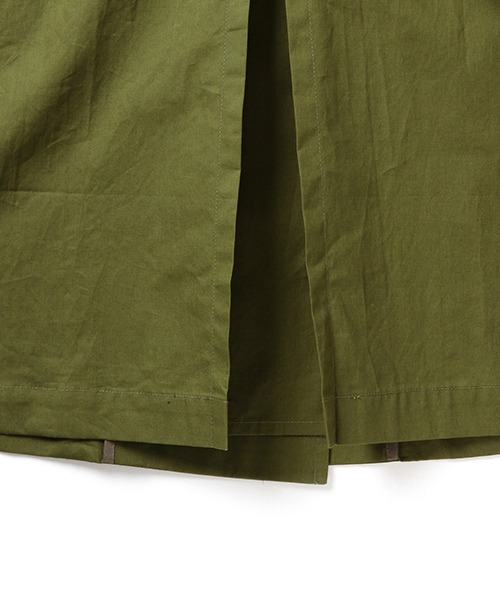 Ray BEAMS（レイビームス）の「Ray BEAMS / ロング トレンチコート（トレンチコート・レディース・オリーブ/ベージュ・0/1）」の8枚目の写真