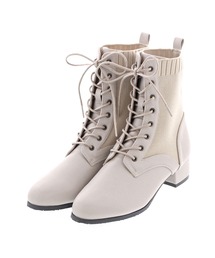 JELLY BEANS | コンビレースアップブーツ(217-50128)JELLY BEANS(ジェリービーンズ)(ブーツ)