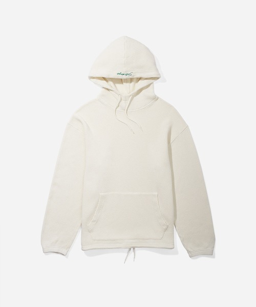 Saturdays NYC(サタデーズ ニューヨークシティ )の「Alika Cotton Mesh Anorak(その他アウター・メンズ・オフホワイト/オリーブ・S/M/L/XL)」の1枚目の写真