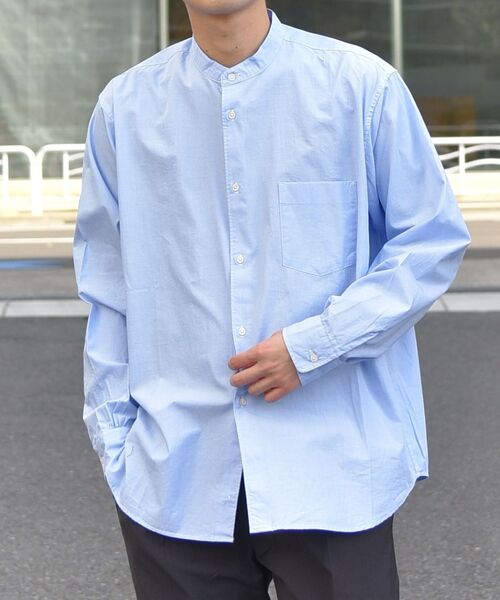 SHIPS any（シップス エニィ）の「【WEB限定】SHIPS any: 2枚パック バンドカラー シャツ 22SS◇（シャツ/ブラウス・メンズ・ホワイト系その他/ホワイト系その他2/ホワイト系その他3・SMALL/MEDIUM/LARGE/X-LARGE）」の22枚目の写真