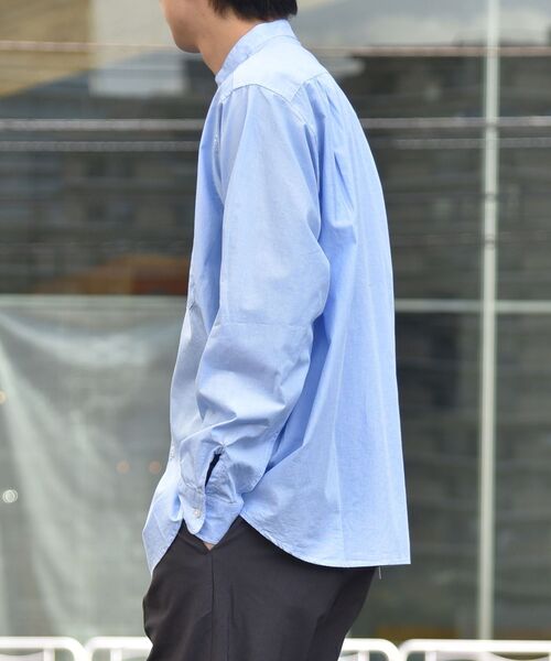 SHIPS any（シップス エニィ）の「【WEB限定】SHIPS any: 2枚パック バンドカラー シャツ 22SS◇（シャツ/ブラウス・メンズ・ホワイト系その他/ホワイト系その他2/ホワイト系その他3・SMALL/MEDIUM/LARGE/X-LARGE）」の15枚目の写真