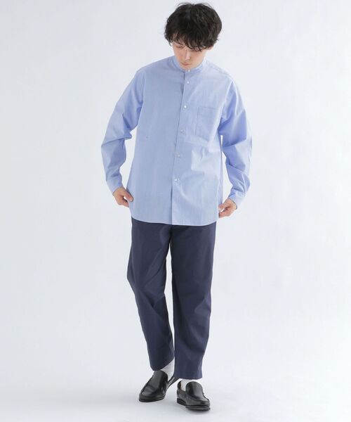 SHIPS any（シップス エニィ）の「【WEB限定】SHIPS any: 2枚パック バンドカラー シャツ 22SS◇（シャツ/ブラウス・メンズ・ホワイト系その他/ホワイト系その他2/ホワイト系その他3・SMALL/MEDIUM/LARGE/X-LARGE）」の13枚目の写真