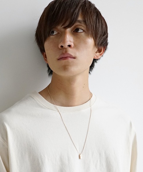 MinoriTY（マイノリティ）の「ナゲットネックレス メンズ ウィメンズ（ネックレス・メンズ・シルバー/ゴールド/ピンクゴールド・25.0cm）」の6枚目の写真