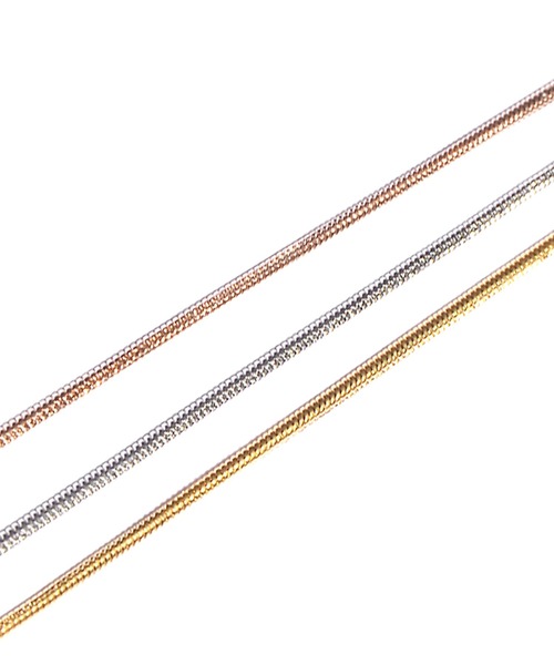 MinoriTY（マイノリティ）の「ナゲットネックレス メンズ ウィメンズ（ネックレス・メンズ・シルバー/ゴールド/ピンクゴールド・25.0cm）」の8枚目の写真