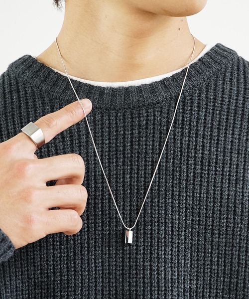 MinoriTY（マイノリティ）の「ナゲットネックレス メンズ ウィメンズ（ネックレス・メンズ・シルバー/ゴールド/ピンクゴールド・25.0cm）」の16枚目の写真