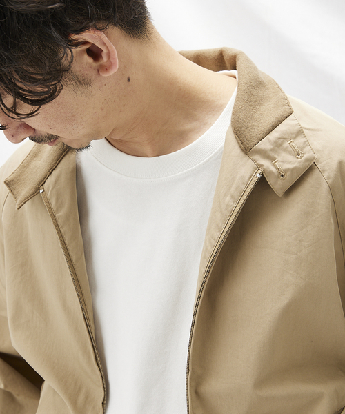 JOURNAL STANDARD relume（ジャーナルスタンダード　レリューム）の「WEATHER BIG HARRINGTON ジャケット（ブルゾン・メンズ・ブラック/ベージュ/サックスブルー・MEDIUM/LARGE）」の20枚目の写真