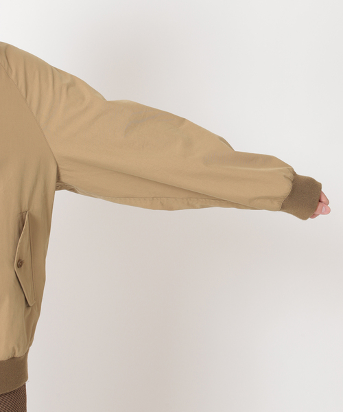 JOURNAL STANDARD relume（ジャーナルスタンダード　レリューム）の「WEATHER BIG HARRINGTON ジャケット（ブルゾン・メンズ・ブラック/ベージュ/サックスブルー・MEDIUM/LARGE）」の6枚目の写真