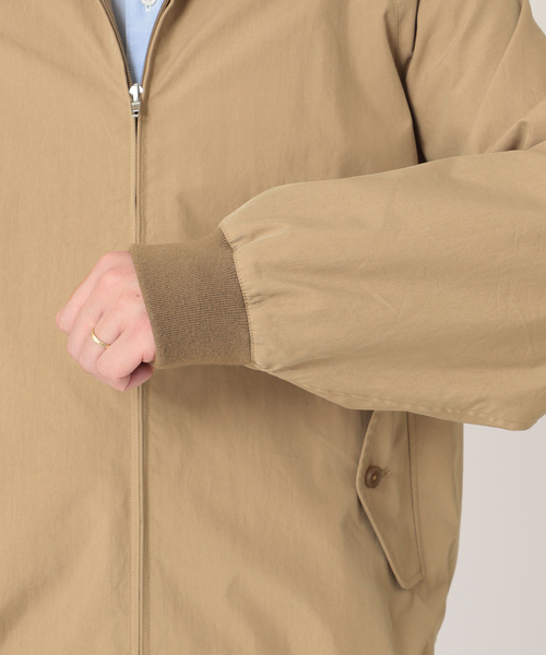 JOURNAL STANDARD relume（ジャーナルスタンダード　レリューム）の「WEATHER BIG HARRINGTON ジャケット（ブルゾン・メンズ・ブラック/ベージュ/サックスブルー・MEDIUM/LARGE）」の7枚目の写真