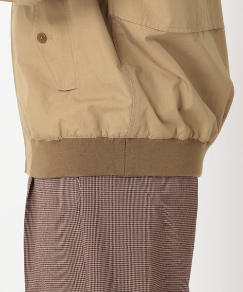 JOURNAL STANDARD relume（ジャーナルスタンダード　レリューム）の「WEATHER BIG HARRINGTON ジャケット（ブルゾン・メンズ・ブラック/ベージュ/サックスブルー・MEDIUM/LARGE）」の8枚目の写真